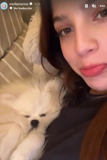 Emilia acostumbra a compartir tiempo