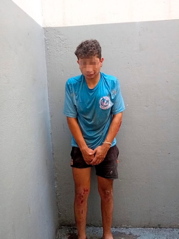 Los dos sospechosos fueron detenidos