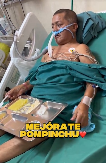 “Esperamos un milagro”: familia de Pompinchú pide oraciones tras su ingreso a UCI. Captura: Facebook Pompichu.