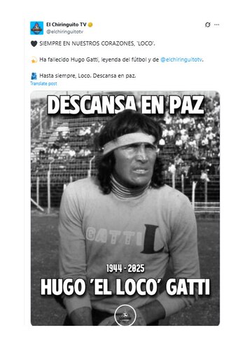 El comunicado de El Chiringuito