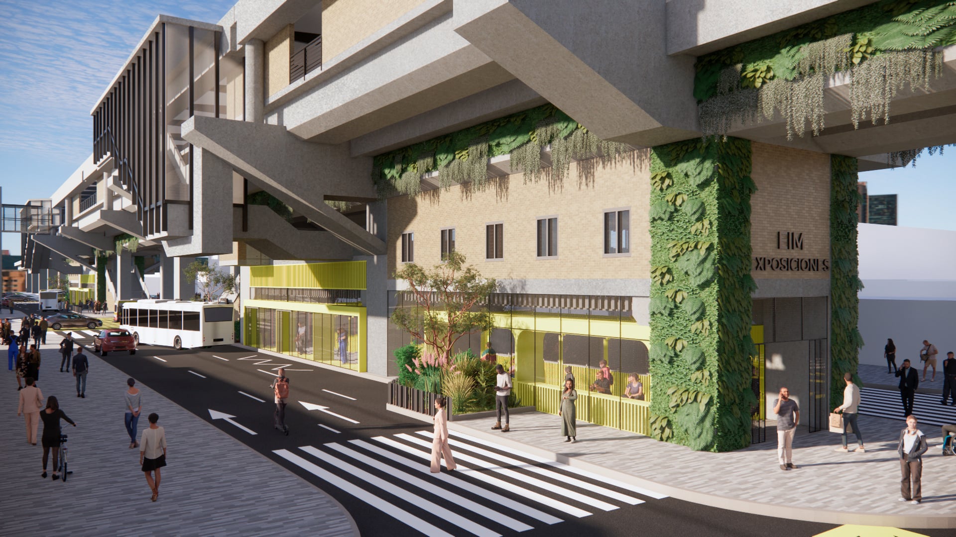 Metro de Medellín inicia obras en la estación Exposiciones: estos son los cambios en rutas de buses