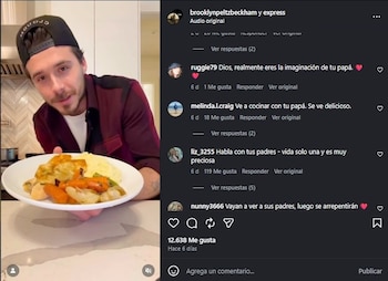 Brooklyn Beckham se molestó por