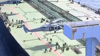 Estados Unidos interceptó un petrolero de una flota fantasma que transportaba crudo iraní en el océano Índico