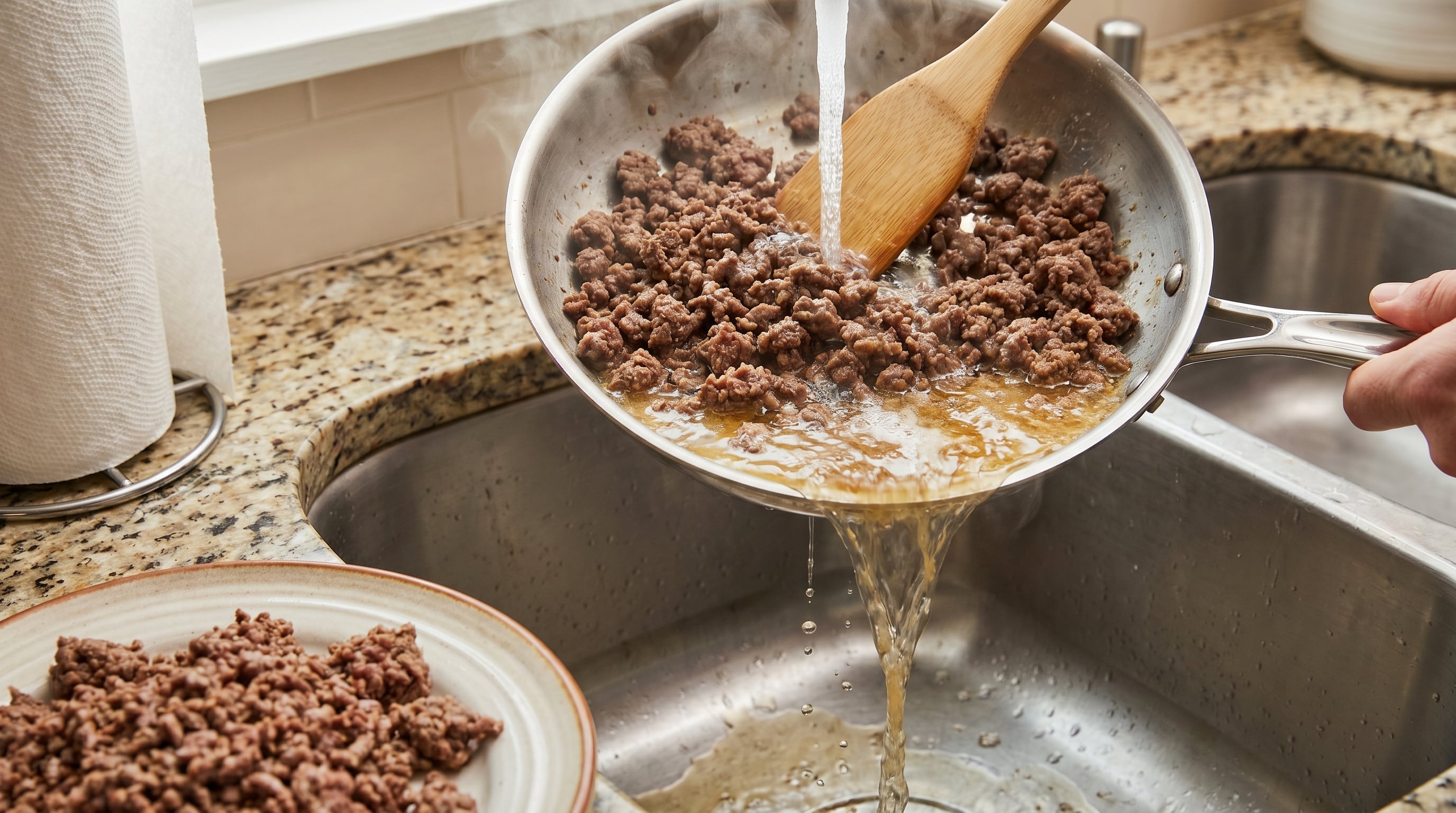 La grasa y el aceite de cocina provocan obstrucciones en las cañerías. (Imagen Ilustrativa Infobae)