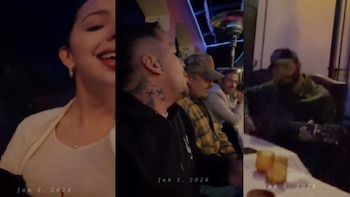 Ángela publicó un breve videocliop