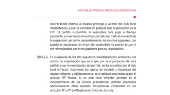 Sanciones para clubes que impidan