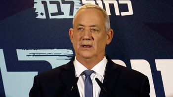 Benny Gantz, leader of Blue