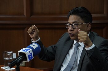 El ministro de justicia de