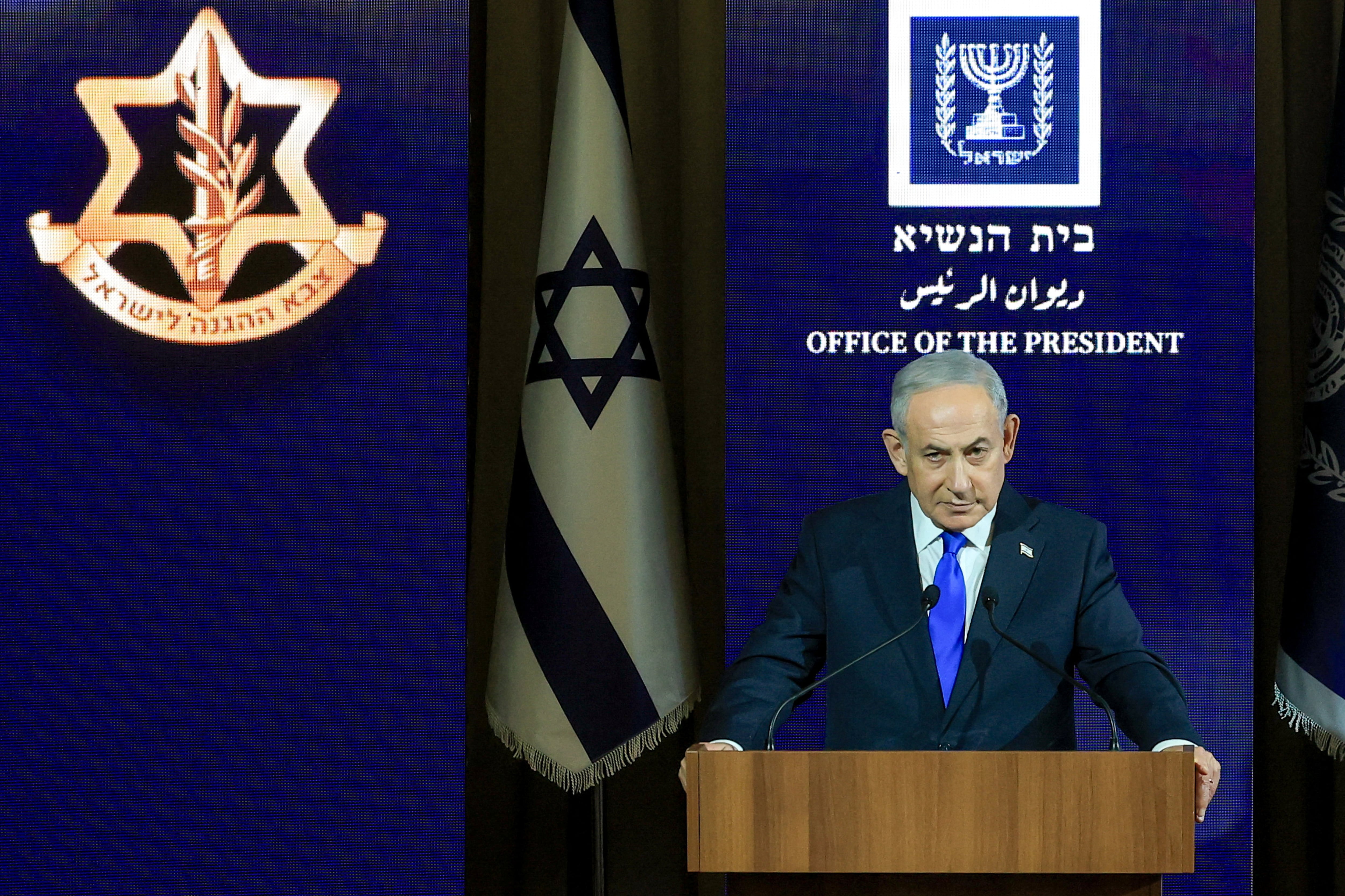 El primer ministro israelí, Benjamin Netanyahu (REUTERS/Ronen Zvulun)