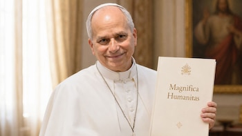 El Papa León XIV incorporó a la IA de manera explícita a su primera encíclica, Magnifica Humanitas, presentada el 25 de mayo de este año y dedicada íntegramente a la inteligencia artificial (Foto: archivo DEF)