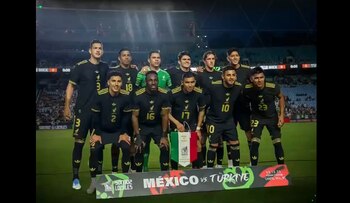 La selección mexicana se enfrentó