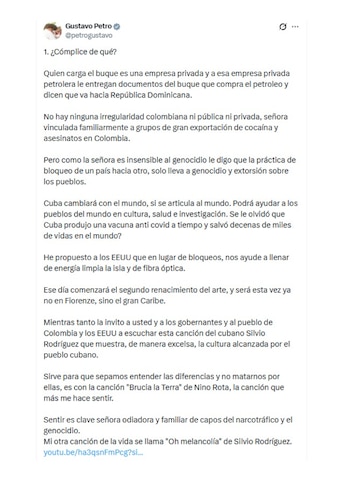 A través de su cuenta