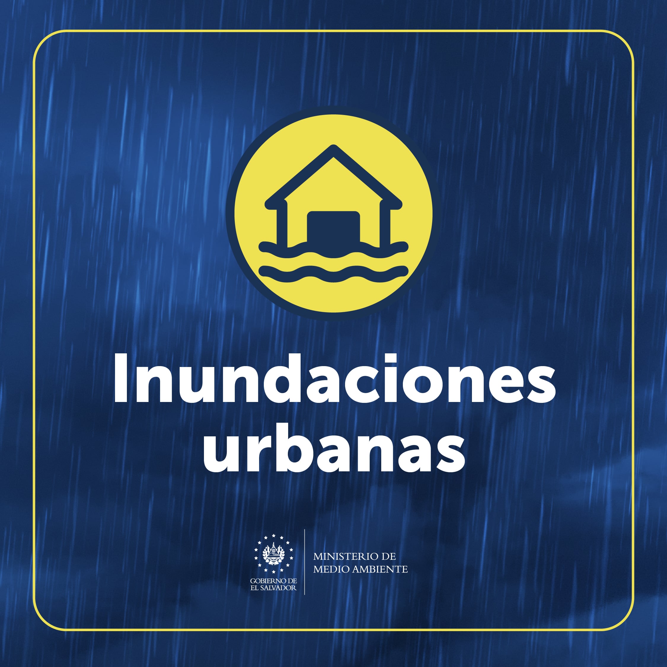 El MARN alertó sobre deslizamientos de tierra, caída de rocas e inundaciones urbanas por la inestabilidad atmosférica sobre El Salvador. (Foto cortesía MARN)