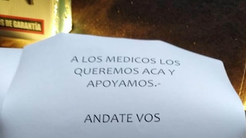 ESCRACHE RESIDENTES DE SANTA FE