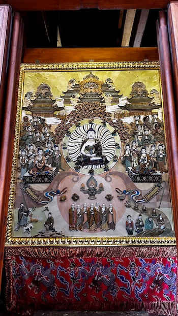 El mural que se encuentra