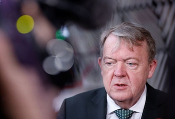 El ministro Lars Løkke Rasmussen