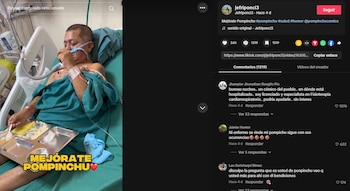 “Esperamos un milagro”: familia de Pompinchú pide oraciones tras su ingreso a UCI. Captura: Facebook Pompichu.