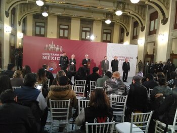 El presidente de México, Andrés