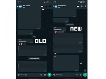 Reacciones en los mensajes de