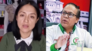 La reacción de Katy Jara al saber que Roberto Sánchez se reunió con pastores evangélicos antes del debate