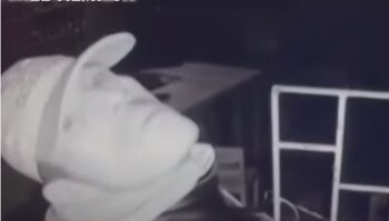 La cámara de seguridad registró