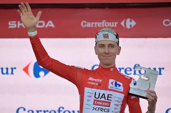 El ciclista Tadej Pogacar (AP Foto/Philippe Magoni)
