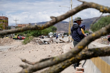 Seguidores de Evo Morales realizan