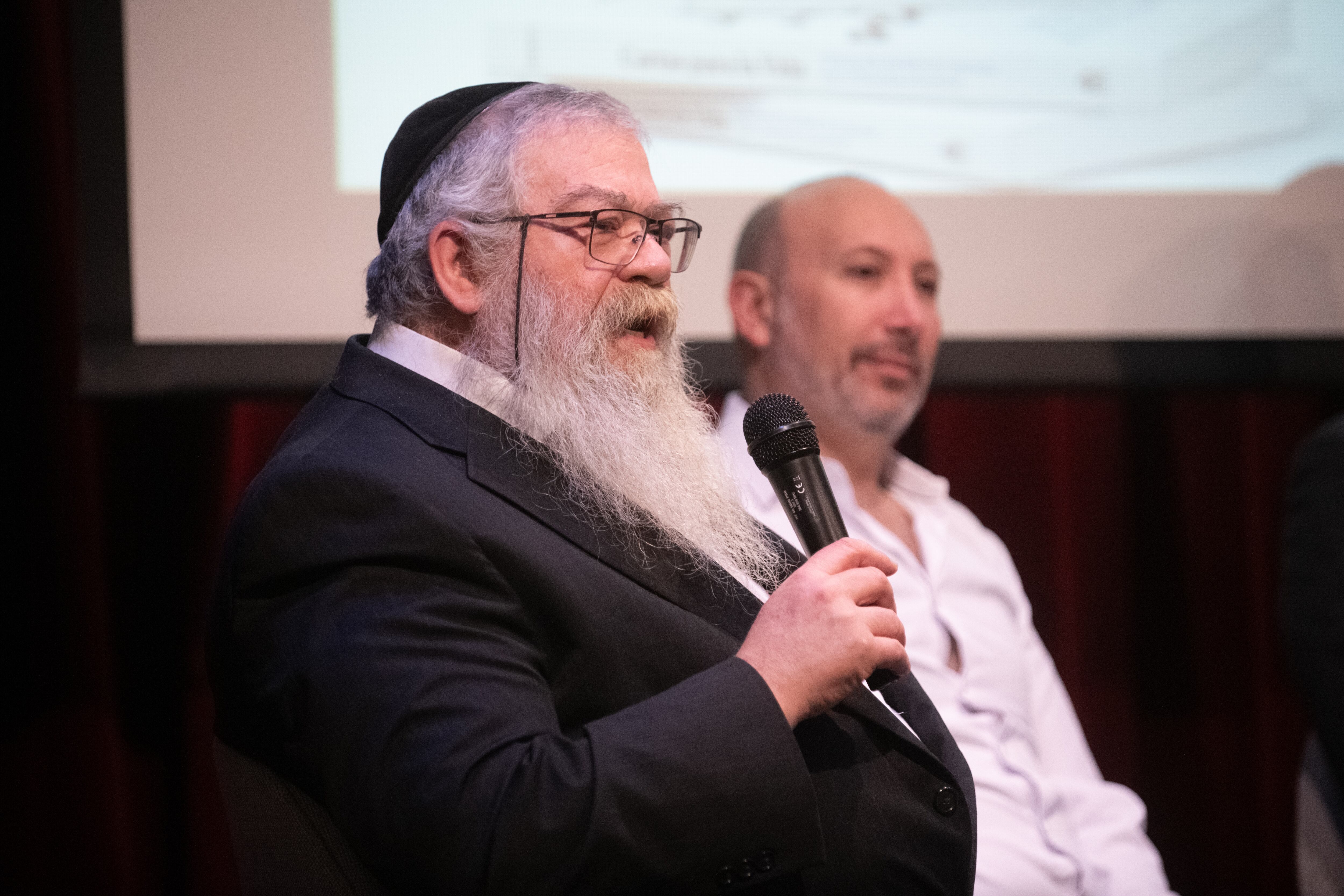 El rabino Natan Grunblatt fue el encargado de la edición en castellano del libro (Jaime Olivos)