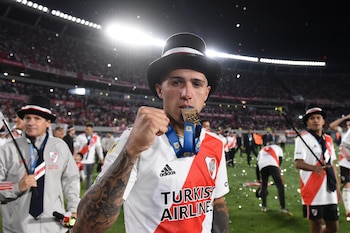 Enzo Fernández, figura de River