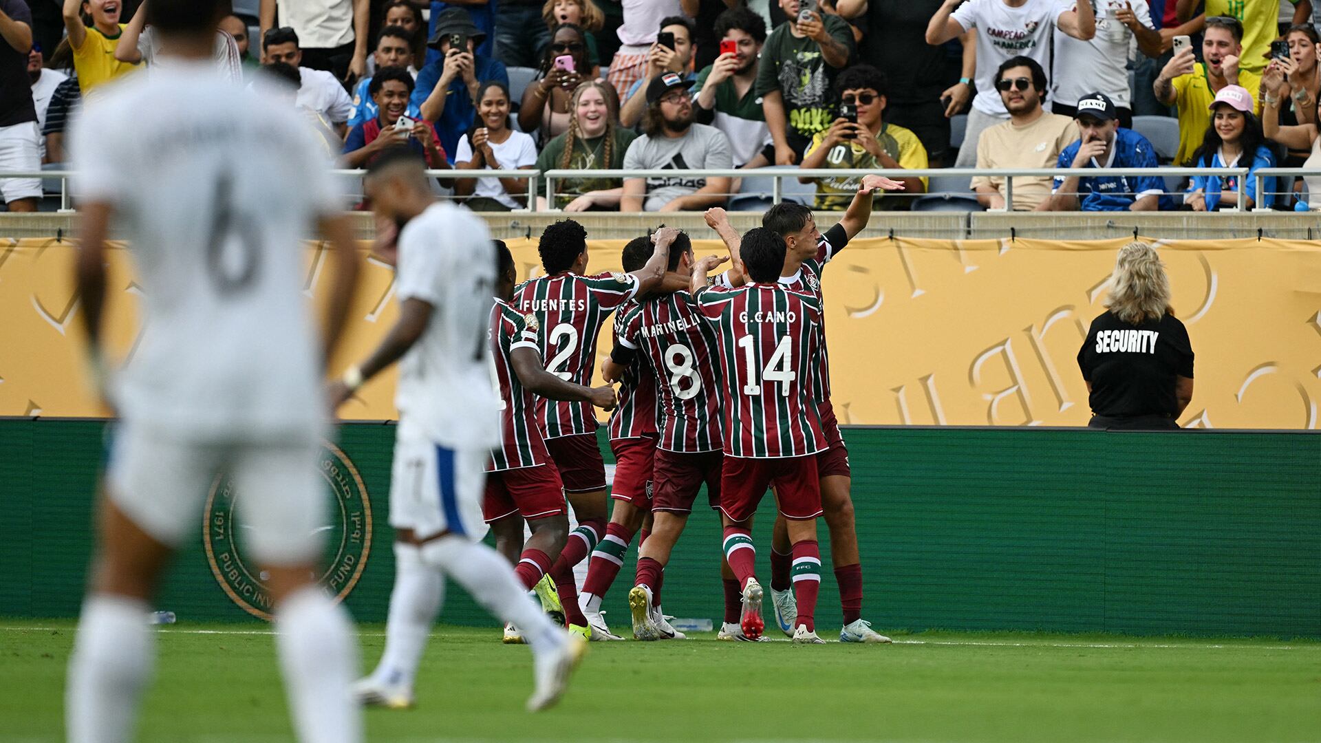 Fluminense volvió a ser protagonista del Mundial de Clubes, al vencer a Al Hilal por 2-1 en Orlando y llegar a semifinales - crédito CHANDAN KHANNA / AFP