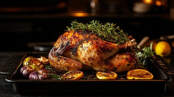 El precio del pollo asado