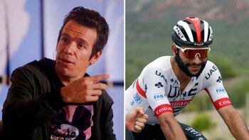 Rigoberto Urán y Fernando Gaviria