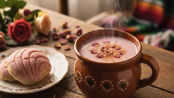 Atole de rosas: prepara esta