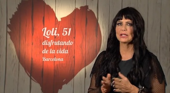 Loli en 'First Dates' (Mediaset)
