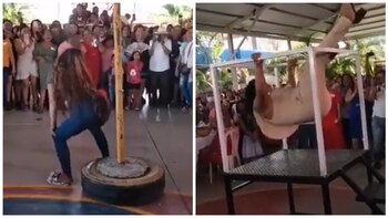 Con un concurso de table