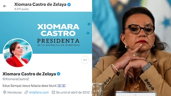 Usuarios reportan supuesto hackeo de la cuenta de X de la expresidenta de Honduras Xiomara Castro