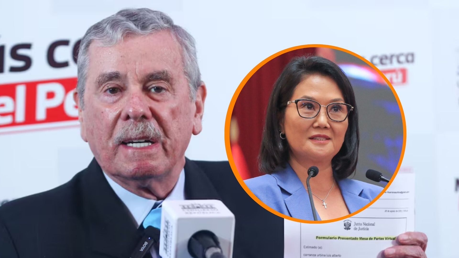 Fernando Rospigliosi sigue denunciado a jueces por inaplicar leyes ‘procrimen’, pese a promesa de Keiko Fujimori de respetar al PJ