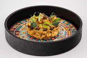 Tapa Milpa, del restaurante Habanero Taquería, en Valladolid (Concurso de Tapas de CyL)