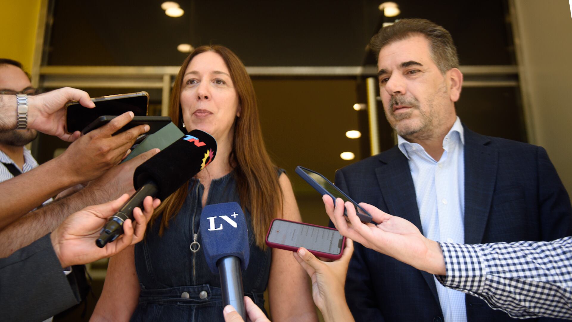María Eugenia Vidal y Cristian Ritondo - Adrian Escandar