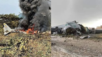 Dos accidentes de aviones Hércules