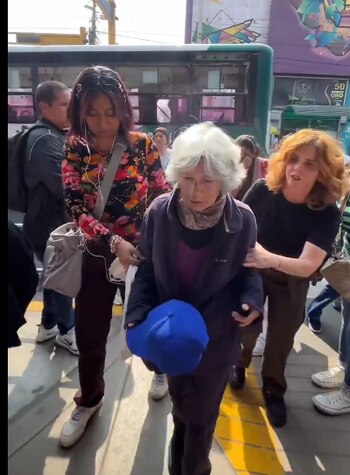 Johanna San Miguel atropelló a