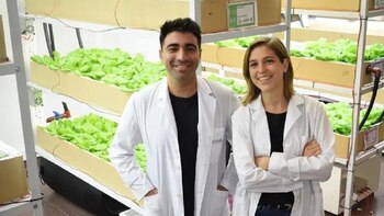 Guadalupe Murga y Manuel Sobrino.