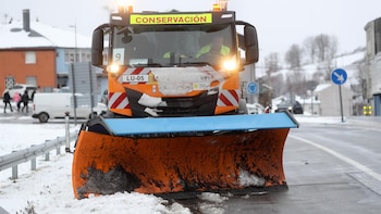 La nieve afecta a seis