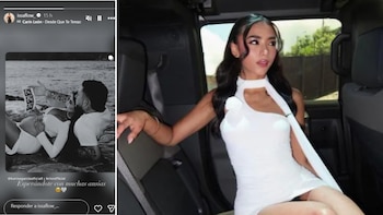 Isabella Vargas, hija de Karina García, compartió su emoción por la llegada de un nuevo hermano con un mensaje que rápidamente recibió el apoyo y cariño de la comunidad digital - crédito @issaflow_ / Instagram
