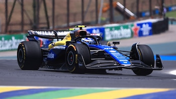 Franco Colapinto disputará la clasificación para el GP de Brasil de la F1 (AP Photo/Ettore Chiereguini)