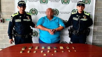 El hombre capturado no tenía