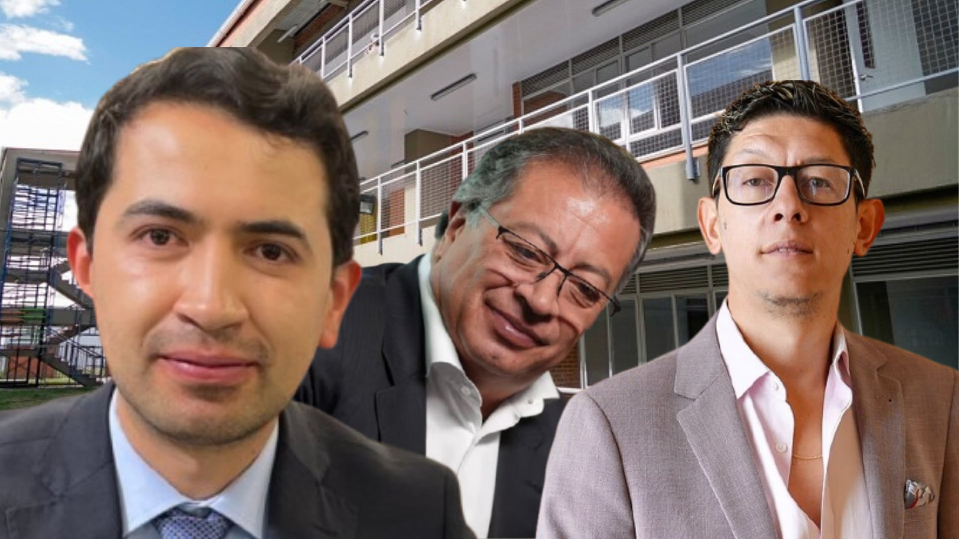 El concejal de Bogotá y veedor ciudadano Daniel Briceño, cuestionó la falta de ejecución en los proyectos de infraestructura educativa del Gobierno Petro - crédito Concejo de Bogotá - Presidencia - Ministerio de Educación