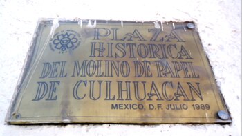 El molino de Culhuacán, primero