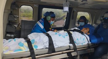 La turista fue intervenida quirúrgicamente