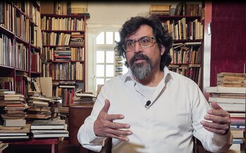 El librero Max Ramos, en entrevista con Infobae México.